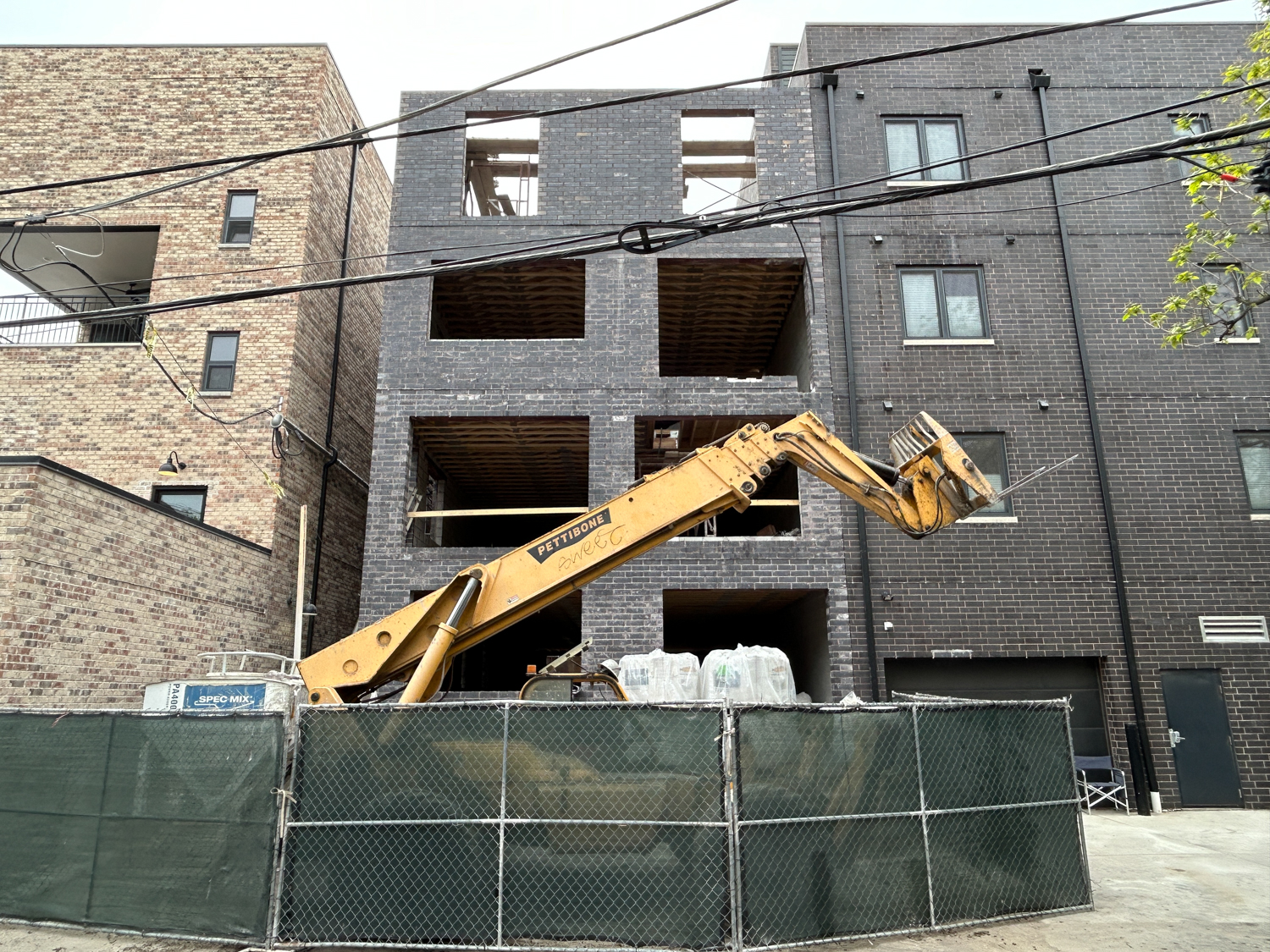 3839 North Clark Street addition construction update