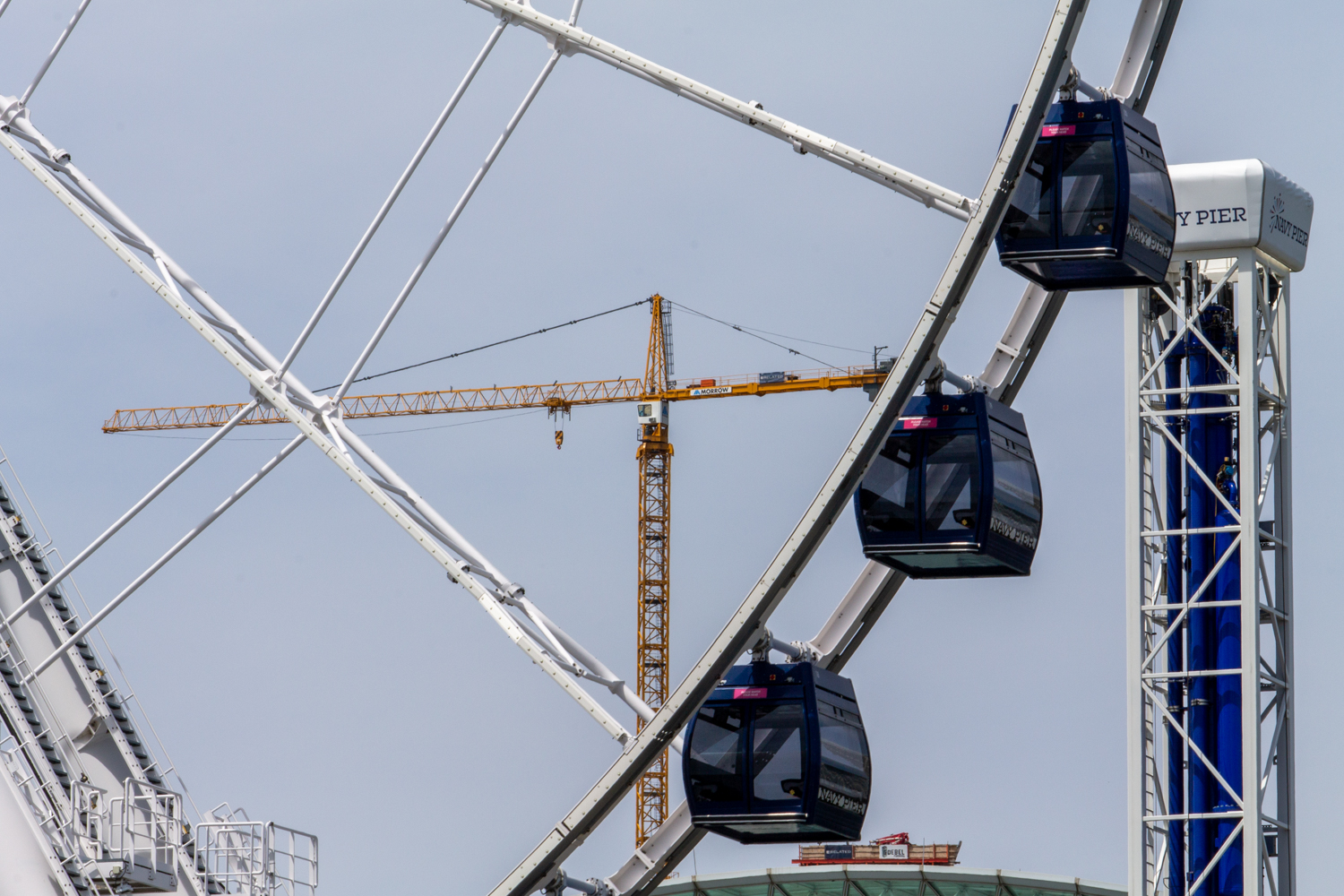 400 Lake Shore North Tower crane jump 2