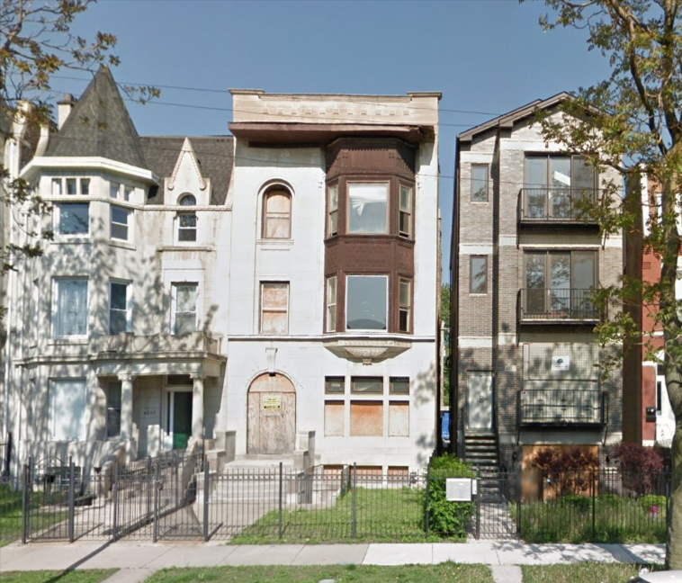 4331 South Indiana Avenue three-flat permitted