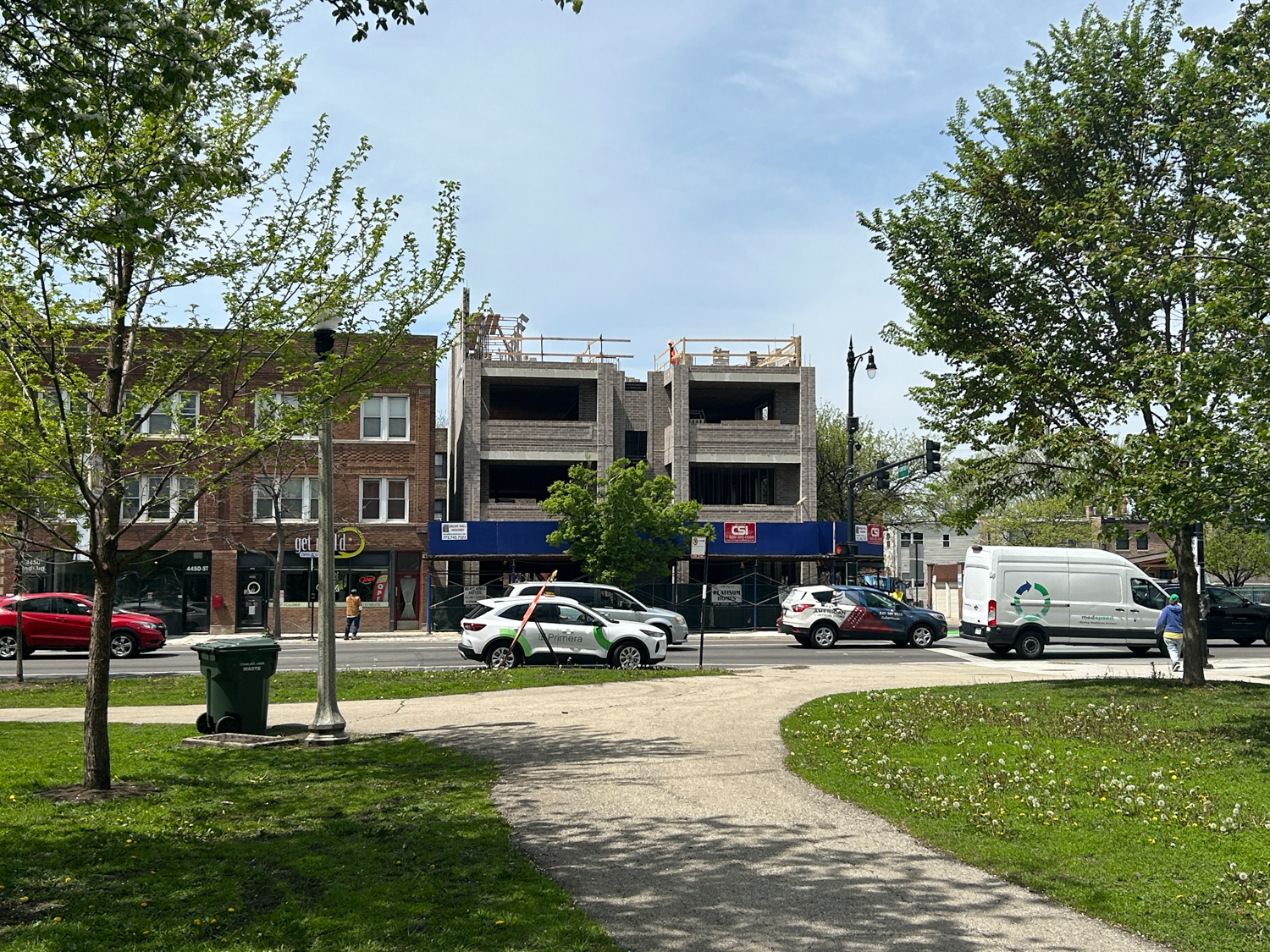 2405 West Sunnyside construction progress