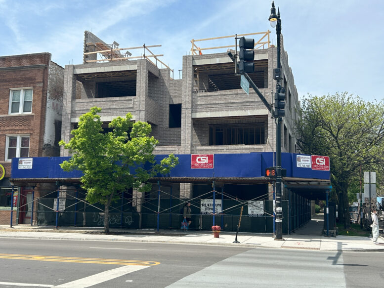 2405 West Sunnyside construction progress