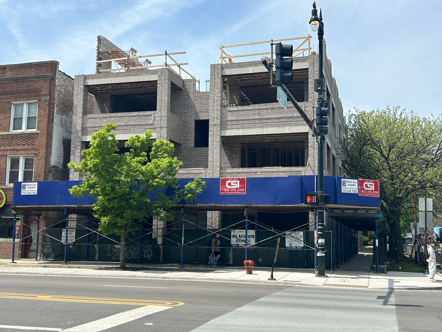2405 West Sunnyside construction progress