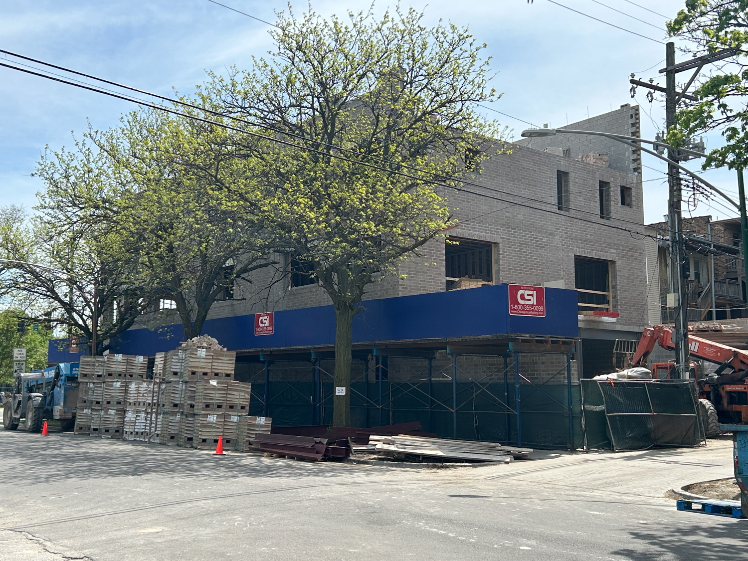 2405 West Sunnyside construction progress