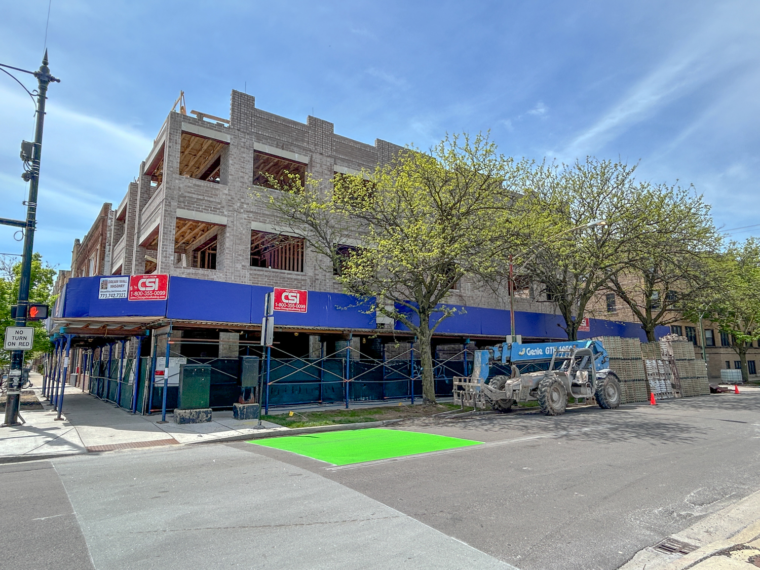 2405 West Sunnyside construction progress