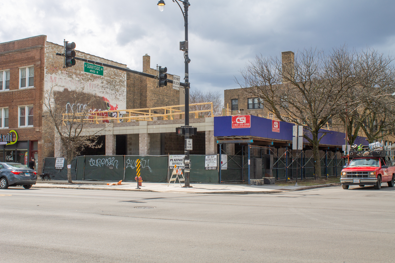 2405 West Sunnyside construction progress