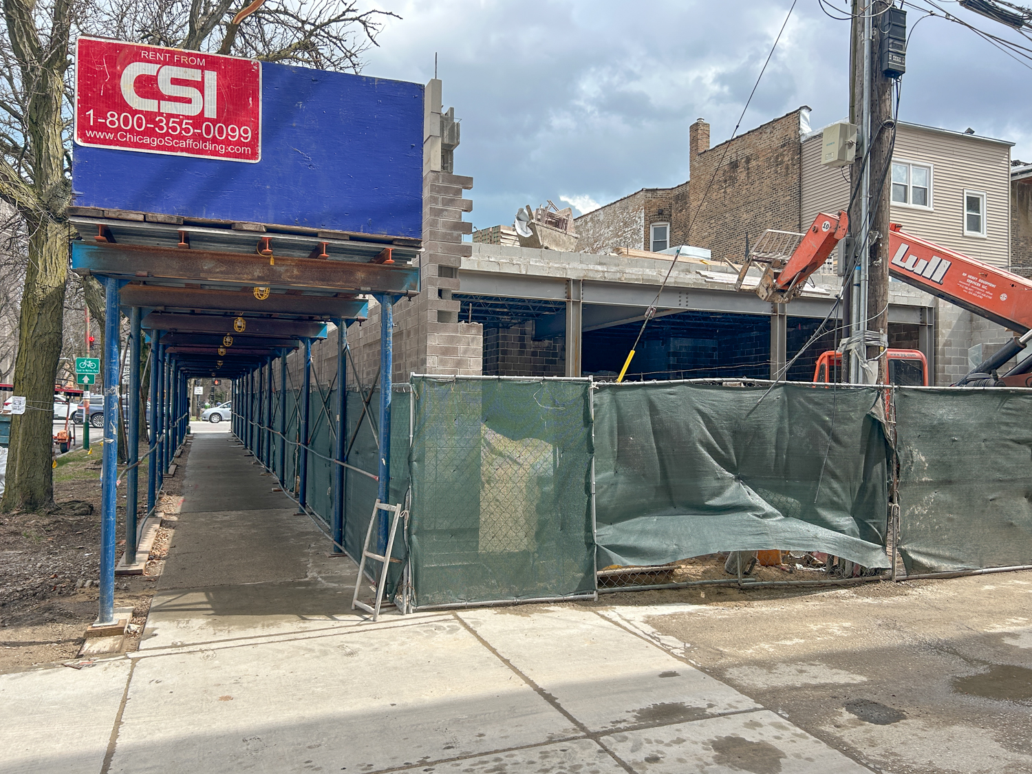2405 West Sunnyside construction progress