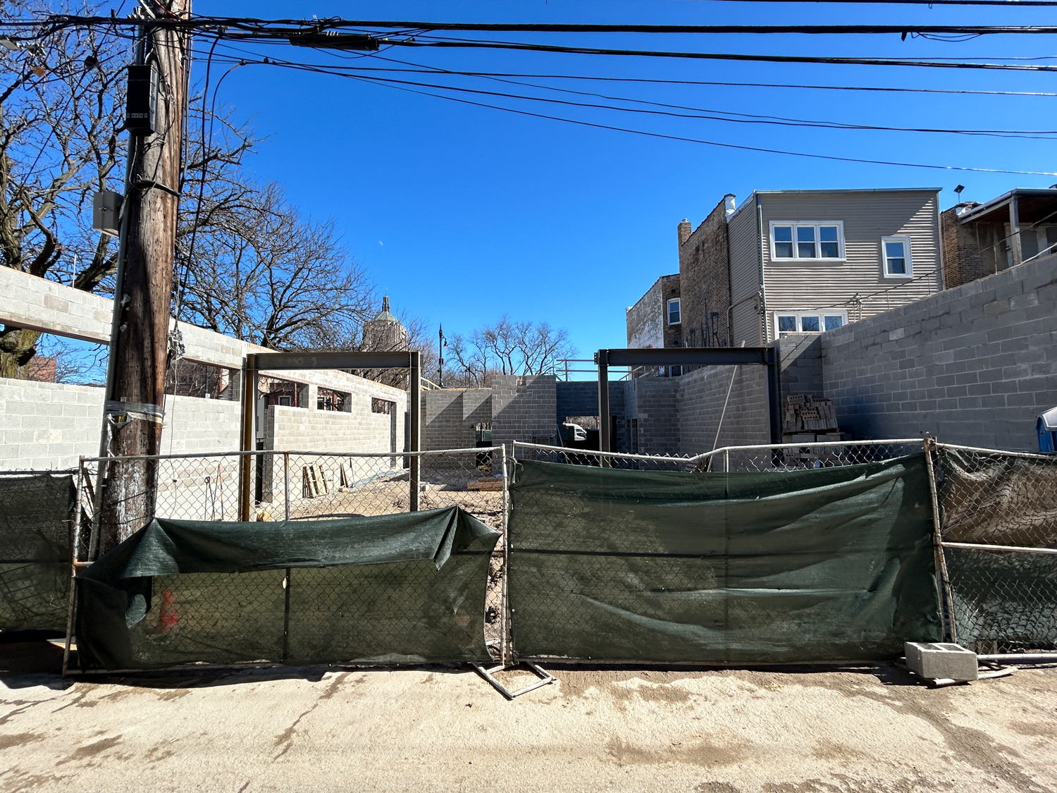 2405 West Sunnyside construction progress