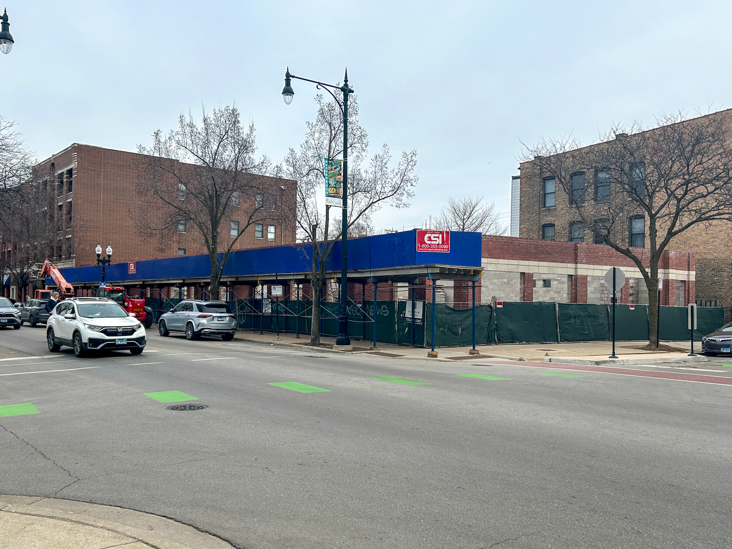 4713 North Clark Street construction update