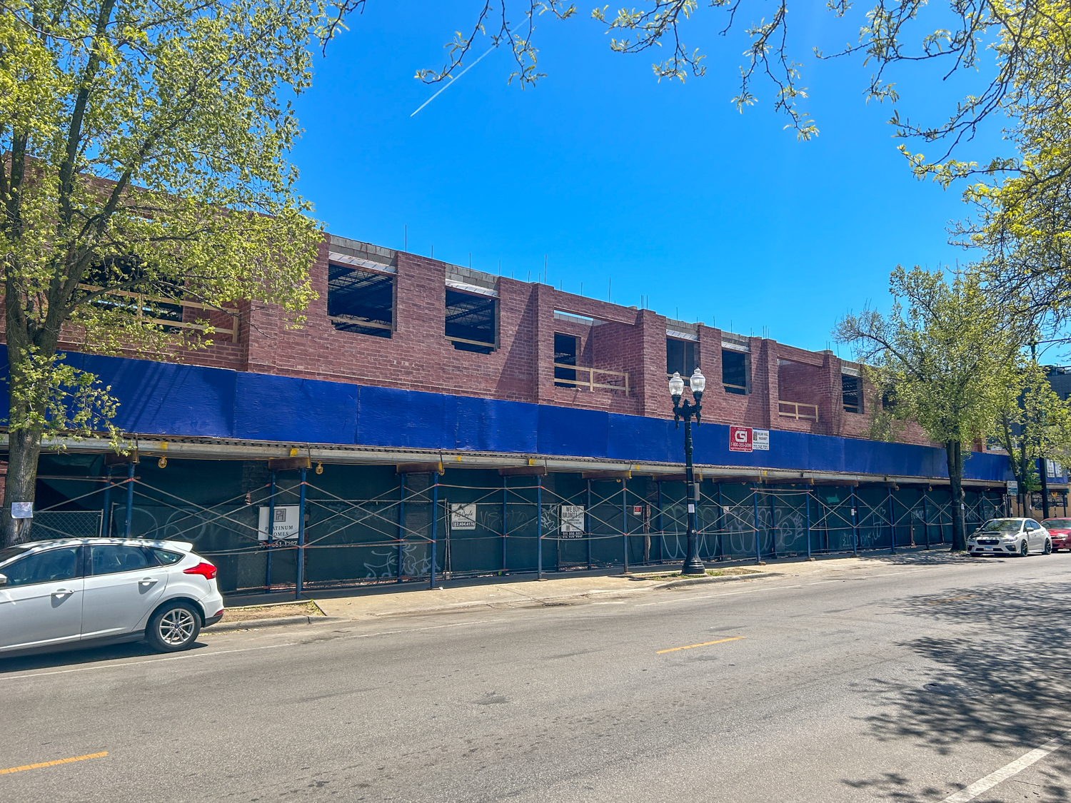 4713 North Clark Street construction update