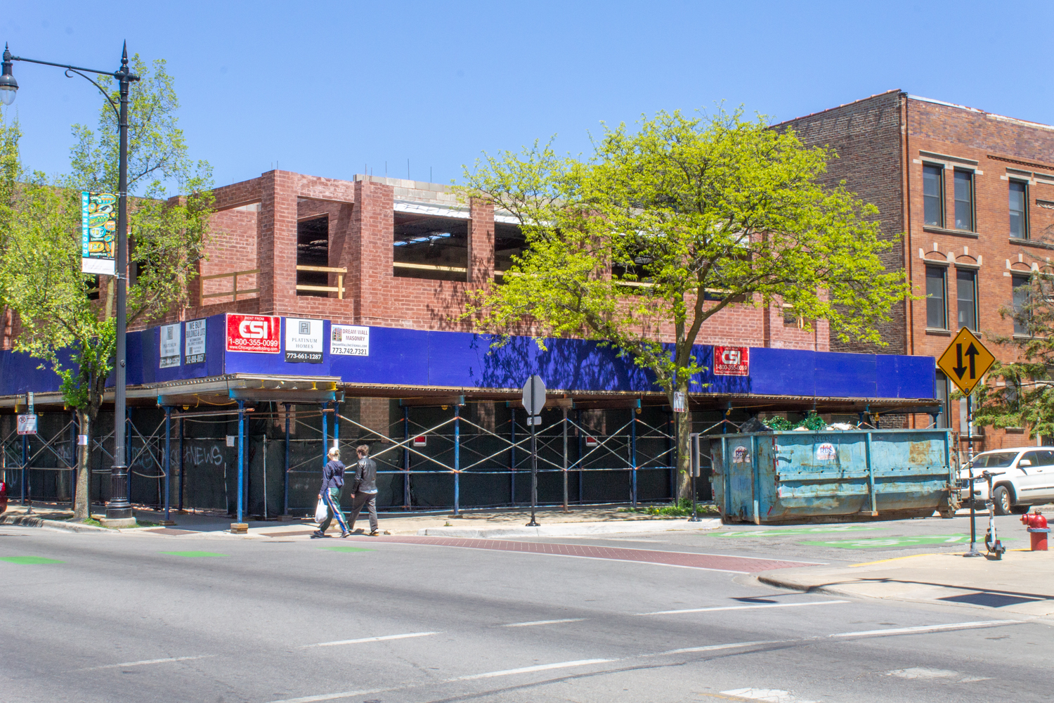 4713 North Clark Street construction update