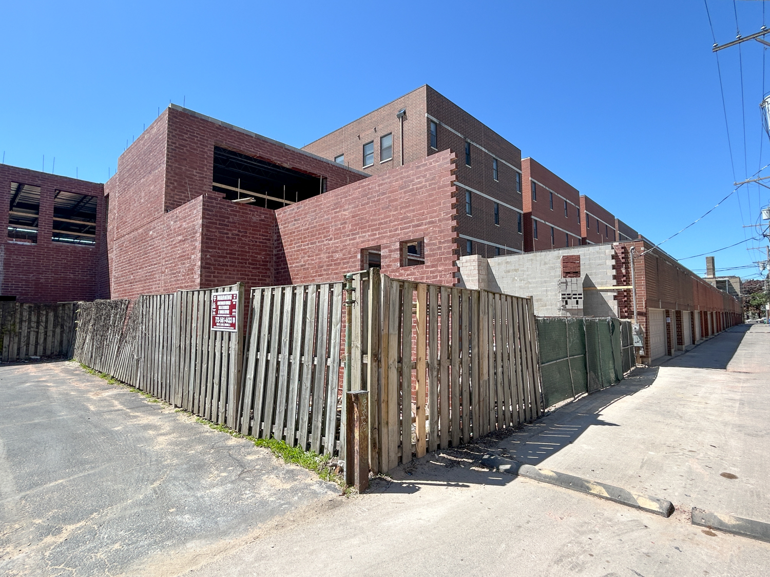 4713 North Clark Street construction update