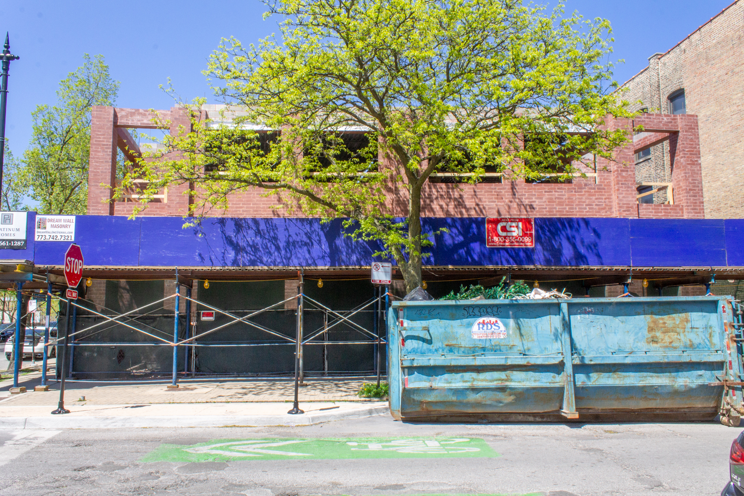 4713 North Clark Street construction update