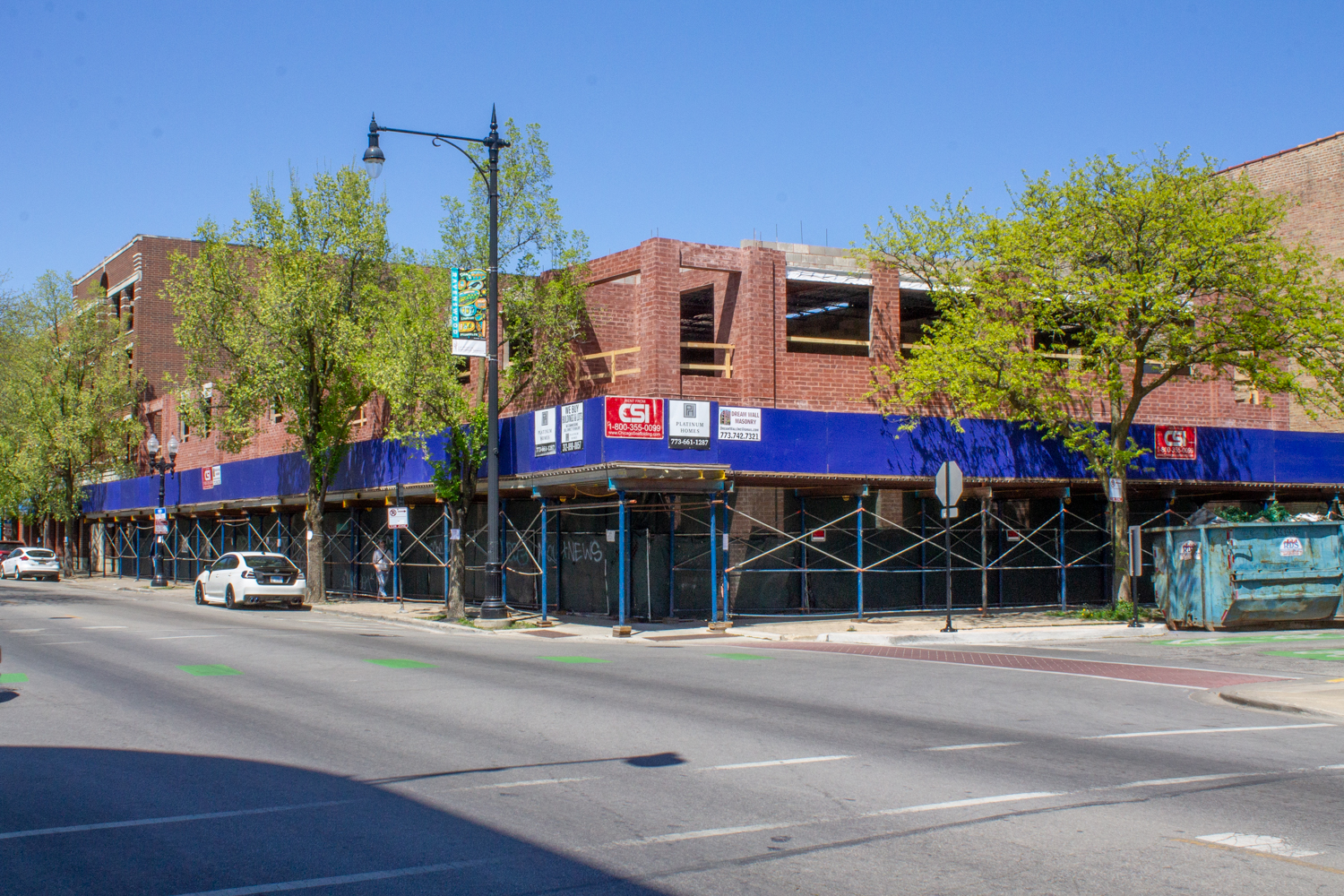 4713 North Clark Street construction update