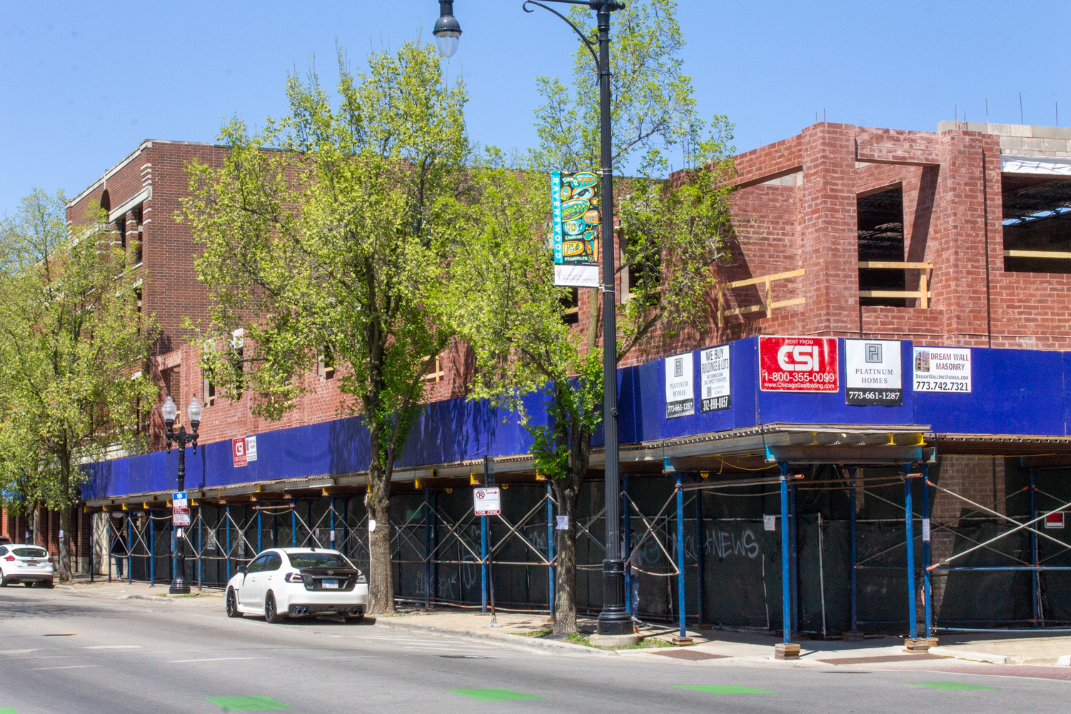 4713 North Clark Street construction update