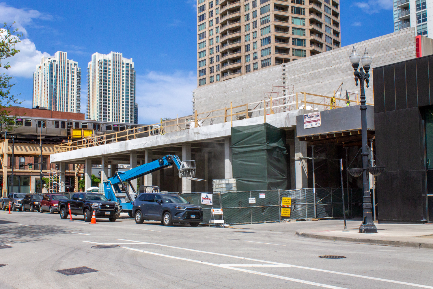 629 West Lake Street construction update