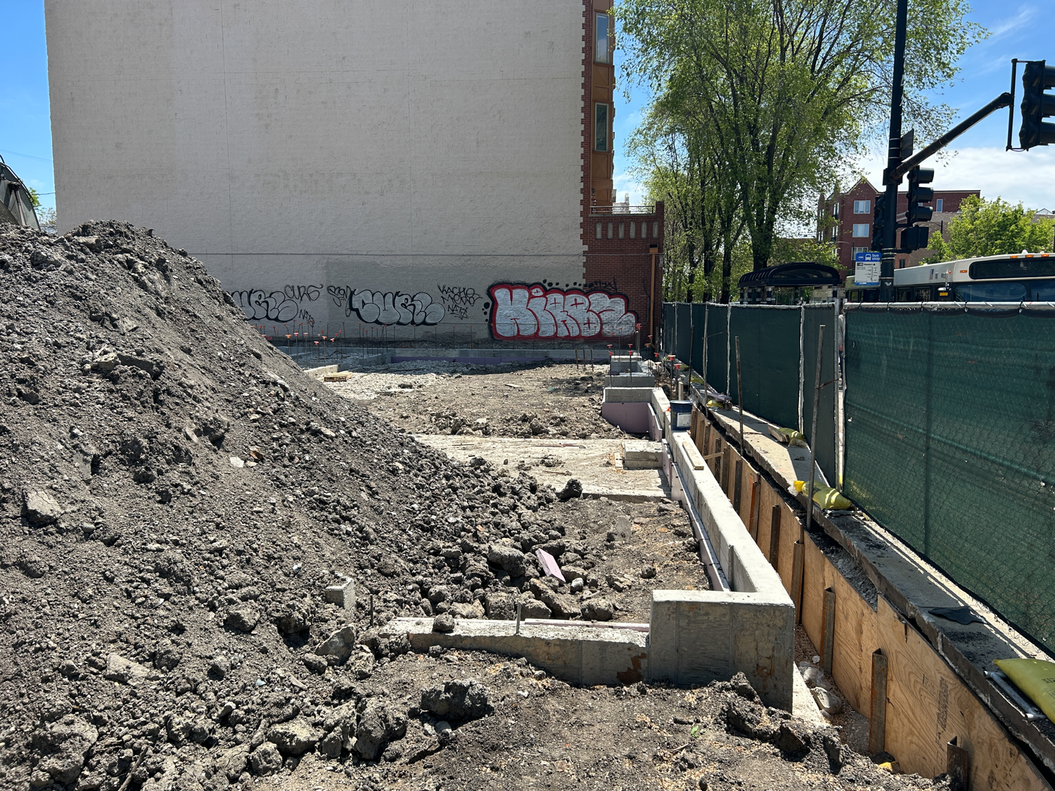 801 South Western Avenue construction underway