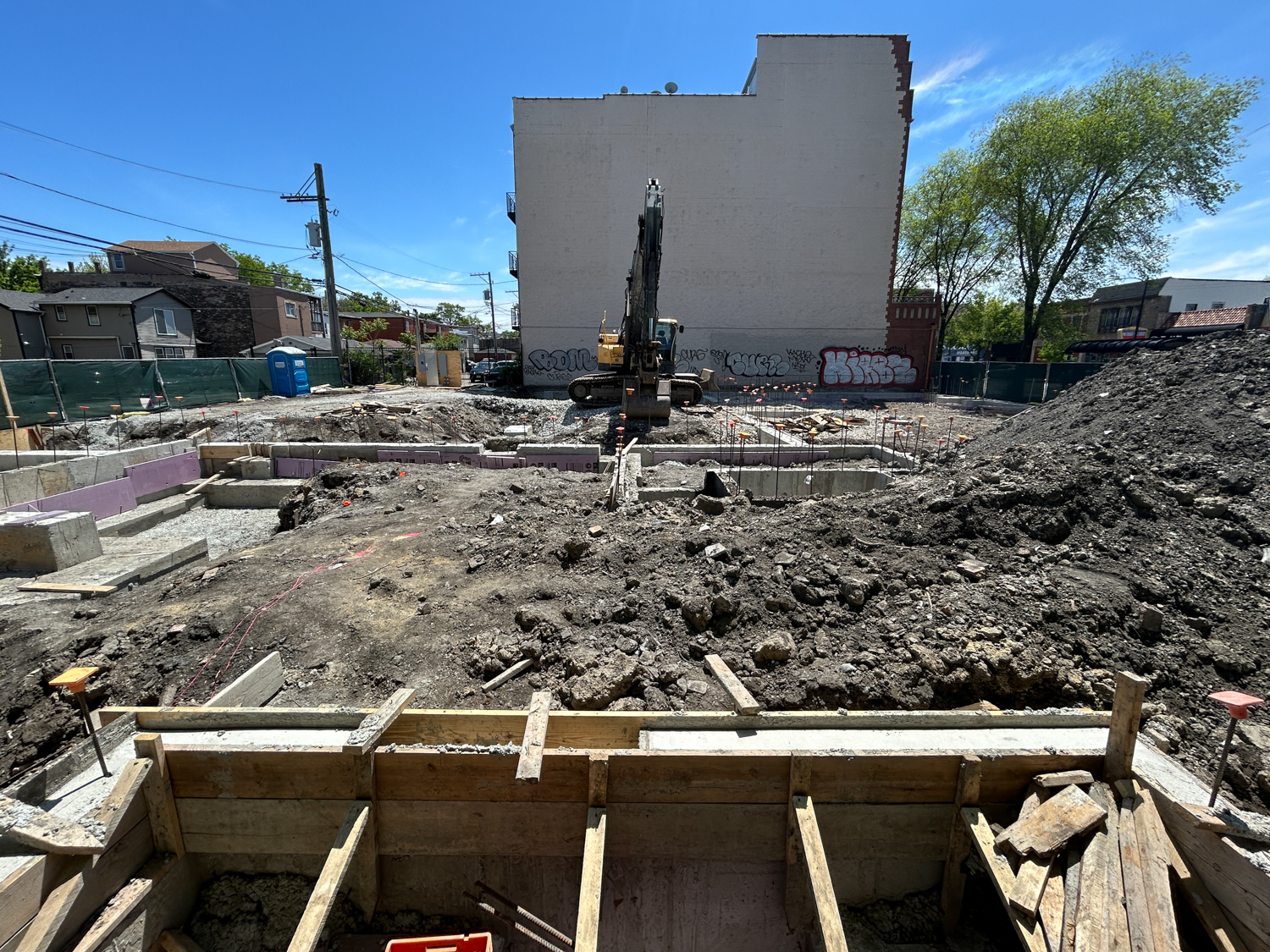 801 South Western Avenue construction underway