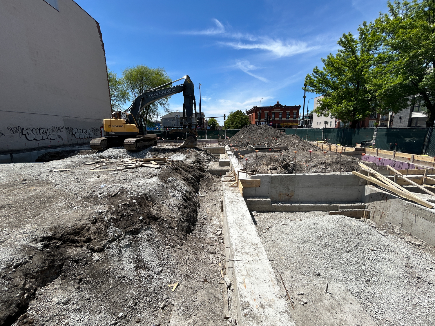 801 South Western Avenue construction underway