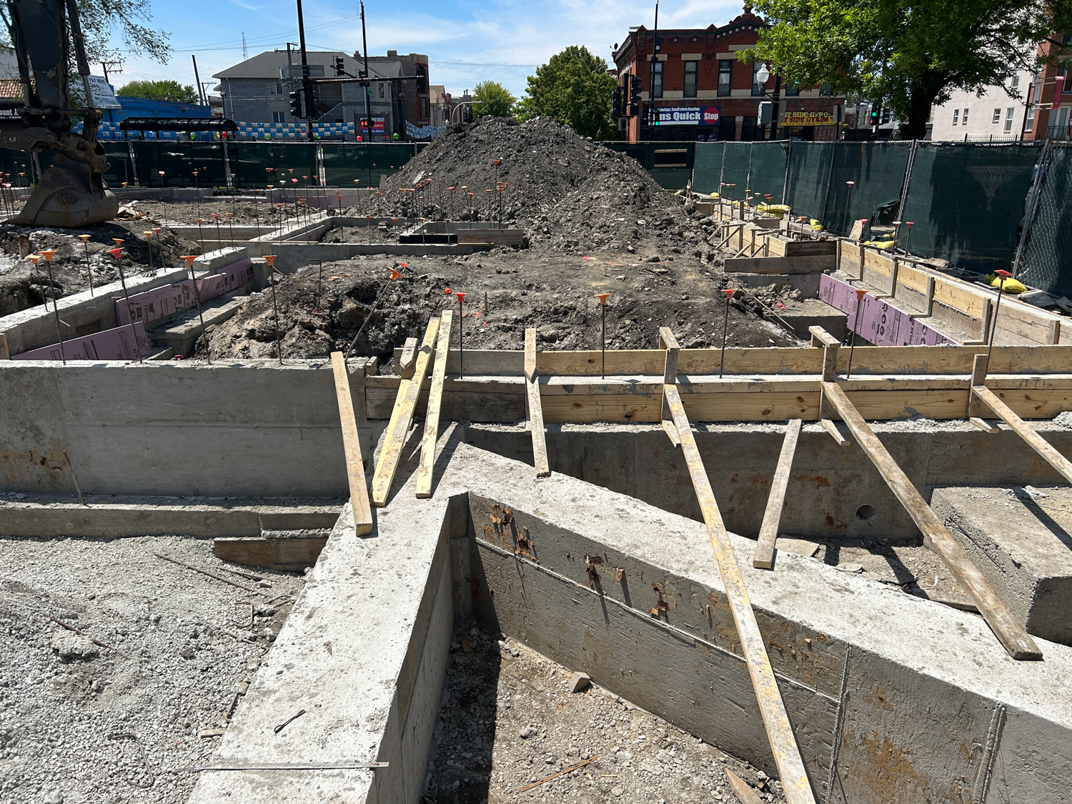 801 South Western Avenue construction underway