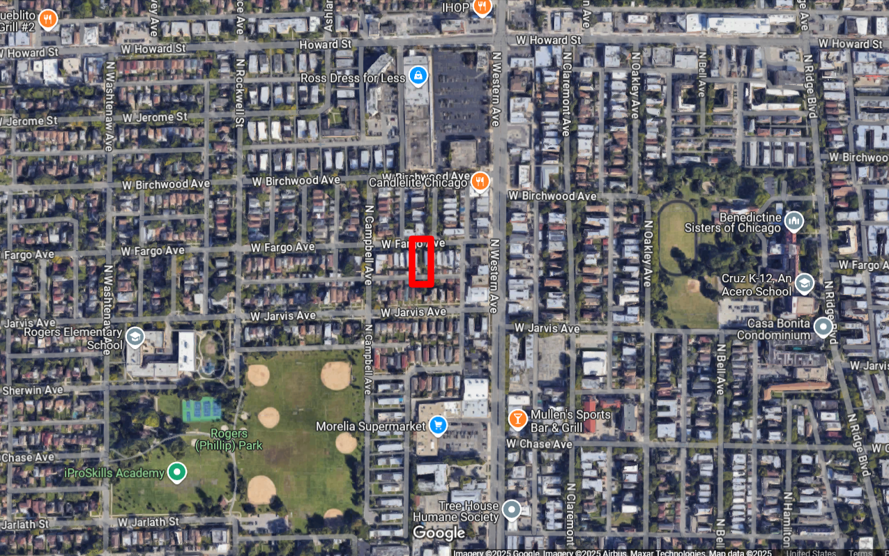 2435 West Fargo Avenue four-flat permitted