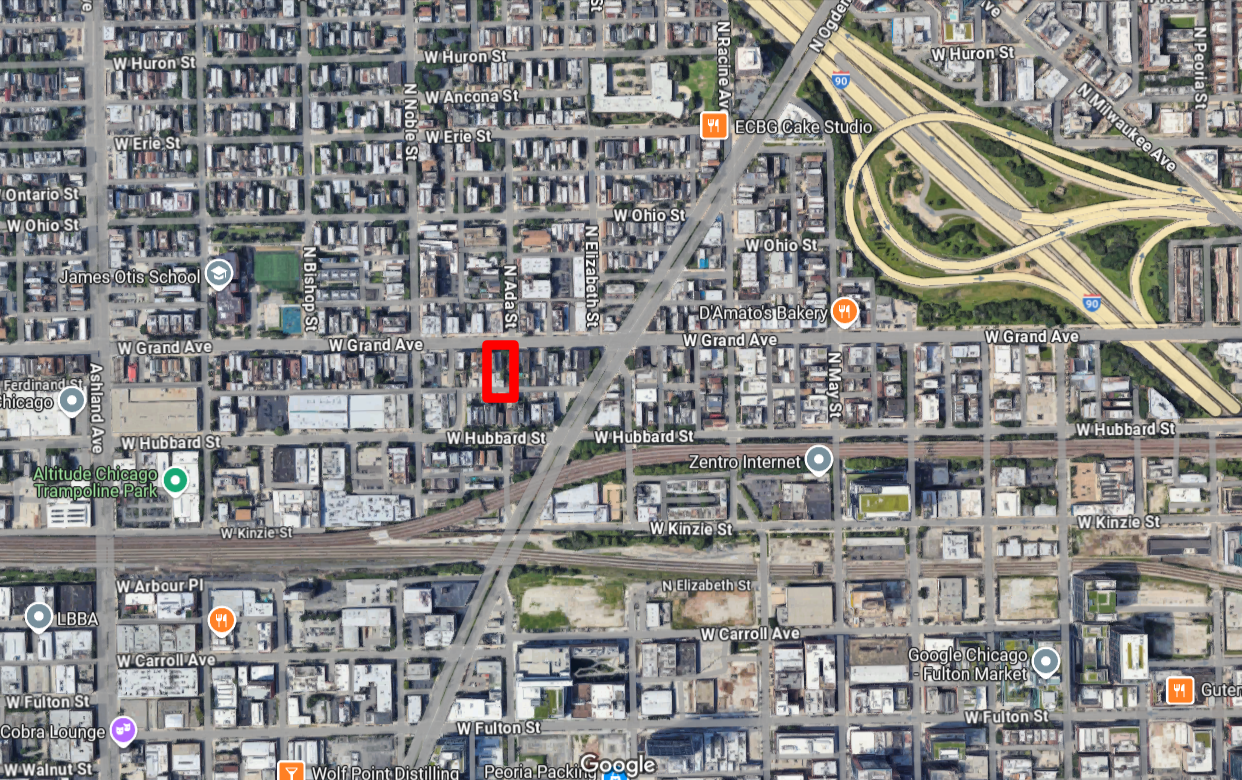 1345 West Grand Avenue construction permitted