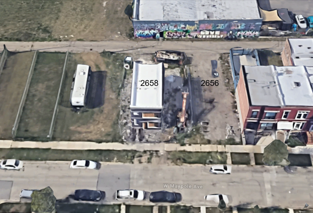 2656 West Maypole Avenue construction permitted