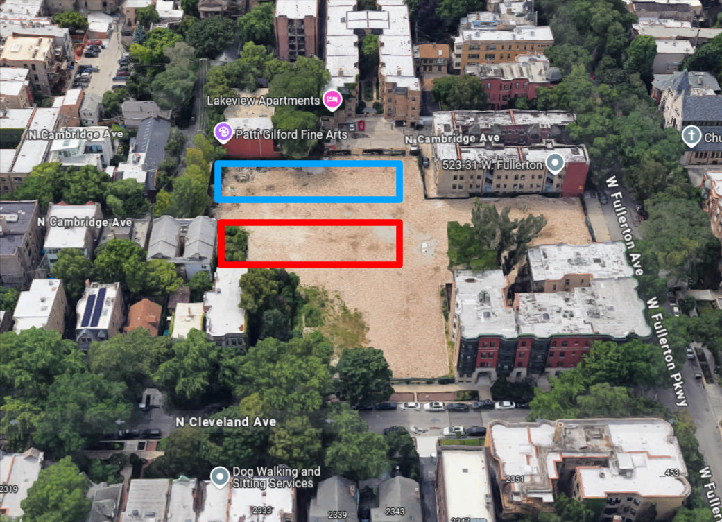 Cambridge Avenue townhomes construction