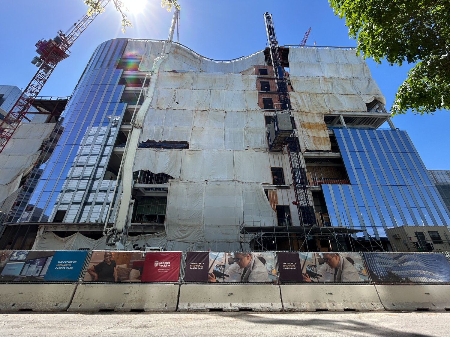 AbbVie Foundation Cancer Pavilion May 2025 construction update