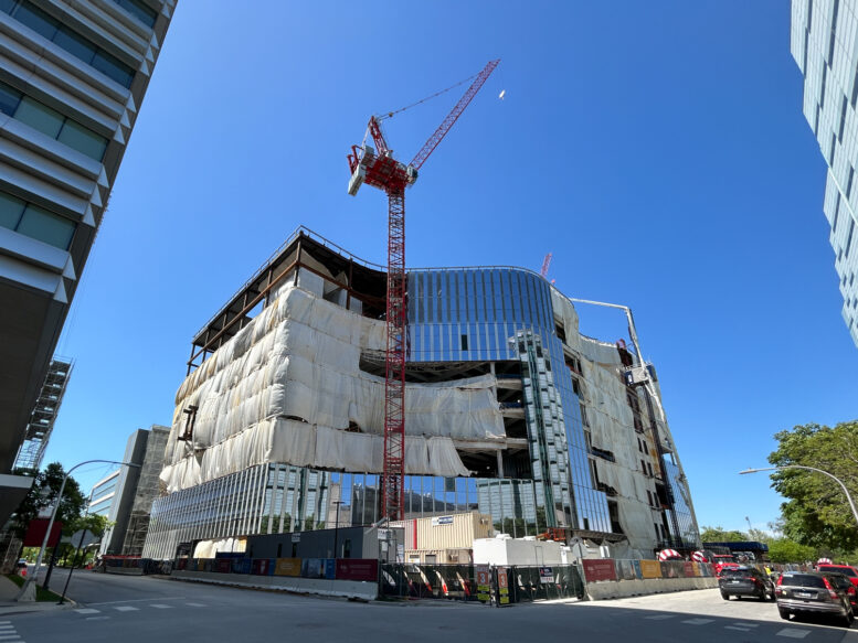 AbbVie Foundation Cancer Pavilion May 2025 construction update
