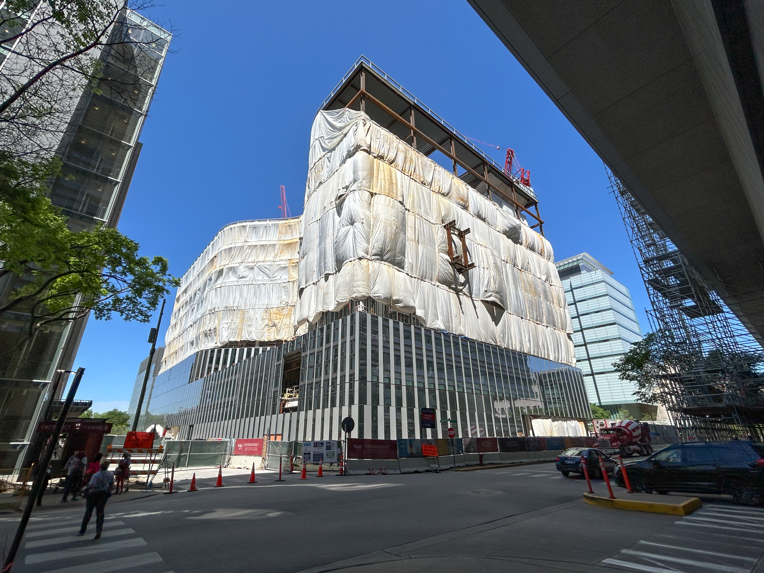 AbbVie Foundation Cancer Pavilion May 2025 construction update