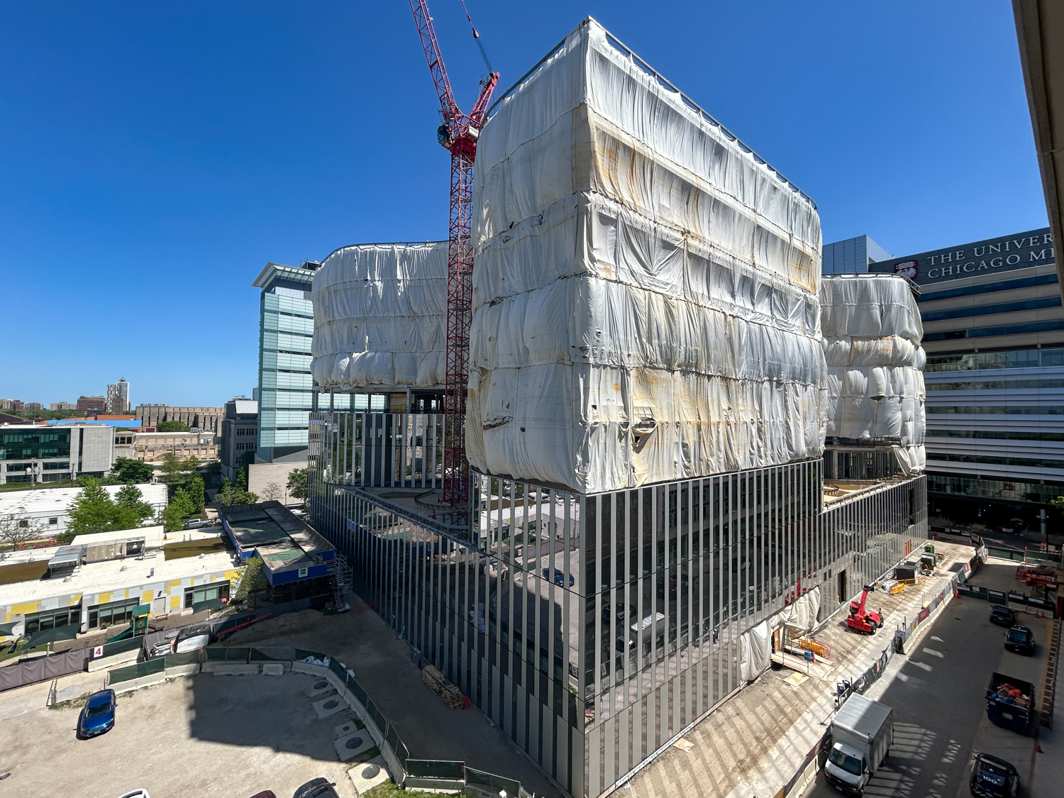 AbbVie Foundation Cancer Pavilion May 2025 construction update
