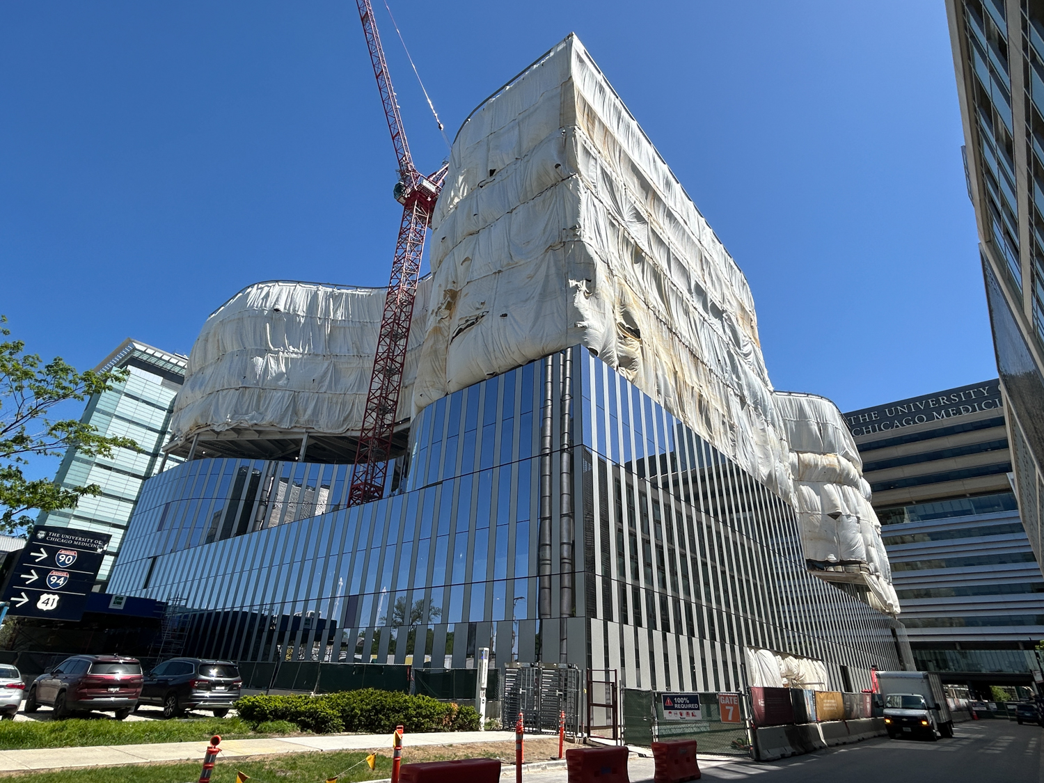AbbVie Foundation Cancer Pavilion May 2025 construction update
