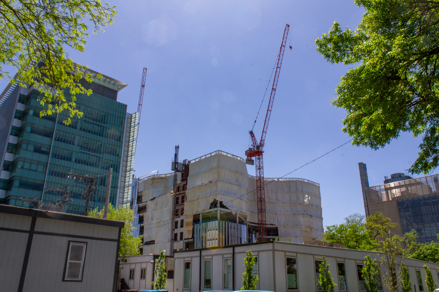 AbbVie Foundation Cancer Pavilion May 2025 construction update