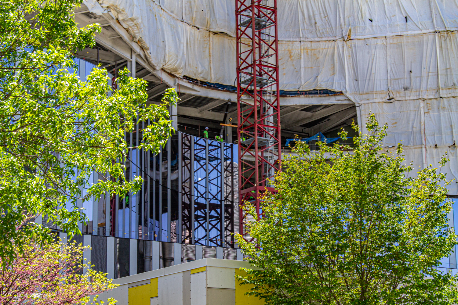 AbbVie Foundation Cancer Pavilion May 2025 construction update