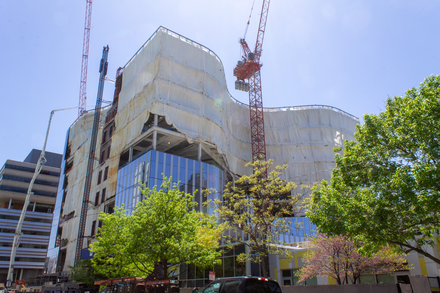 AbbVie Foundation Cancer Pavilion May 2025 construction update