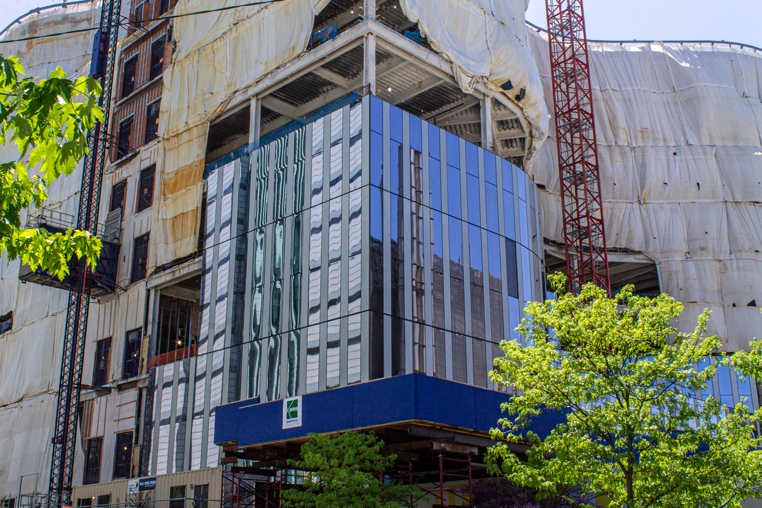AbbVie Foundation Cancer Pavilion May 2025 construction update