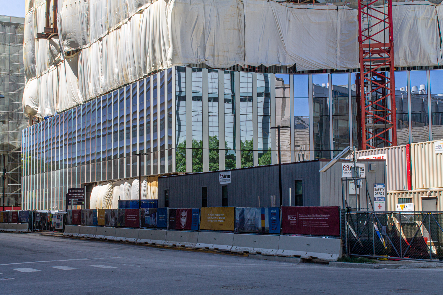 AbbVie Foundation Cancer Pavilion May 2025 construction update