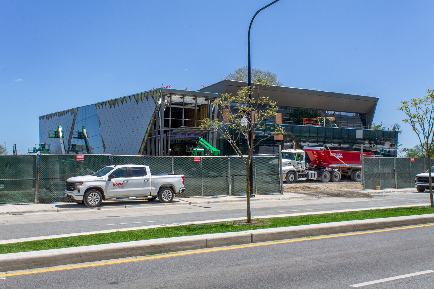 The Home Court at Obama Presidential Center construction update