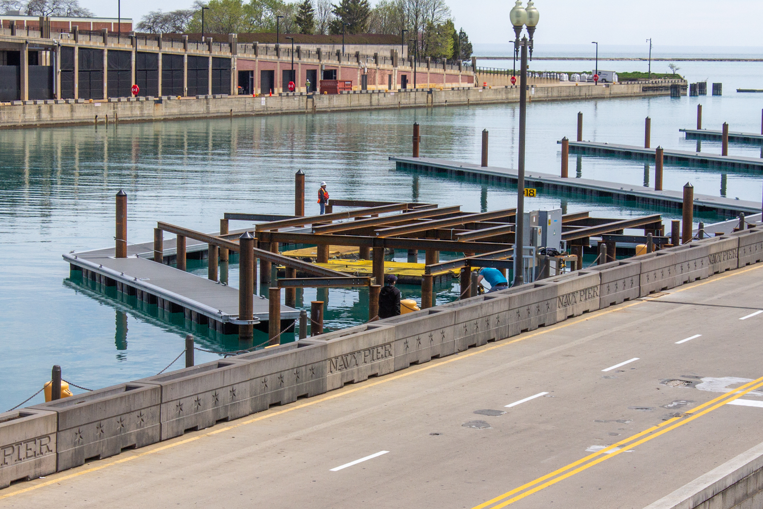 Navy Pier Marina amenity house assembly