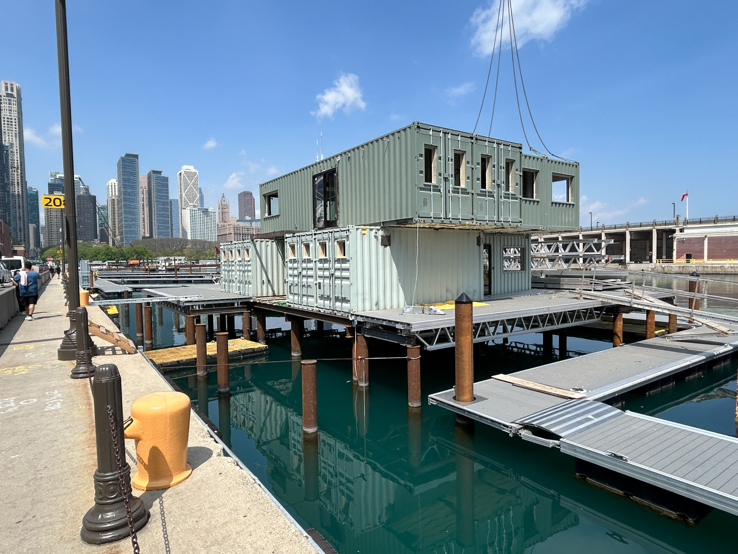 Navy Pier Marina amenity house assembly