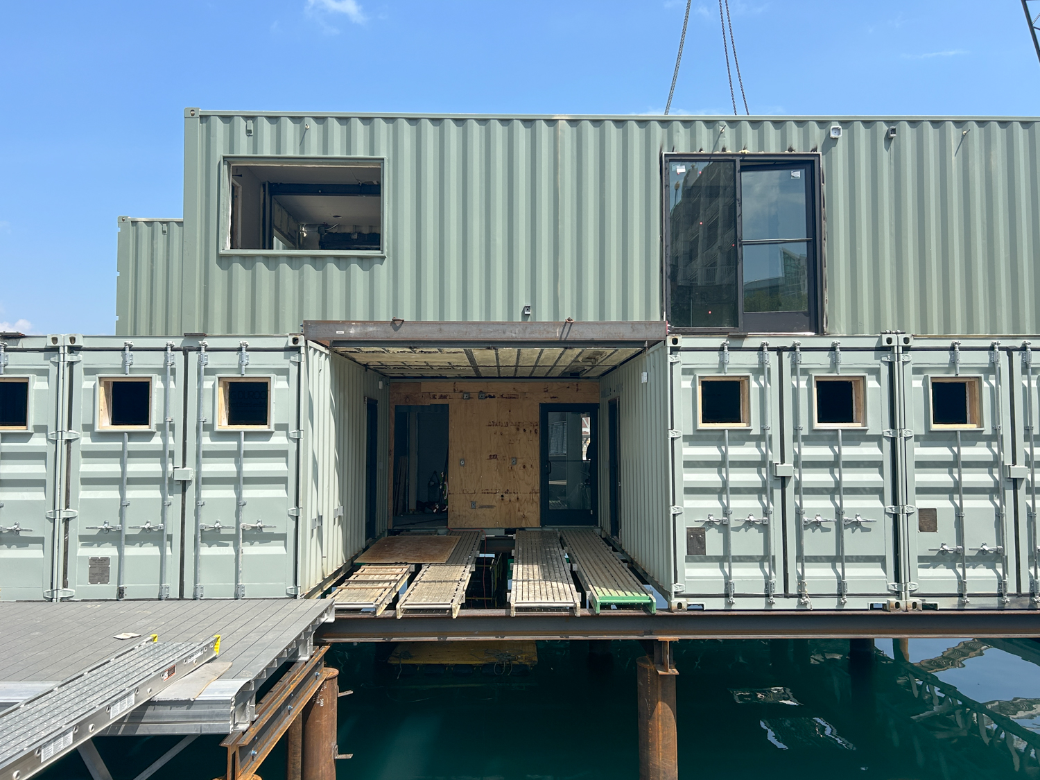 Navy Pier Marina amenity house assembly