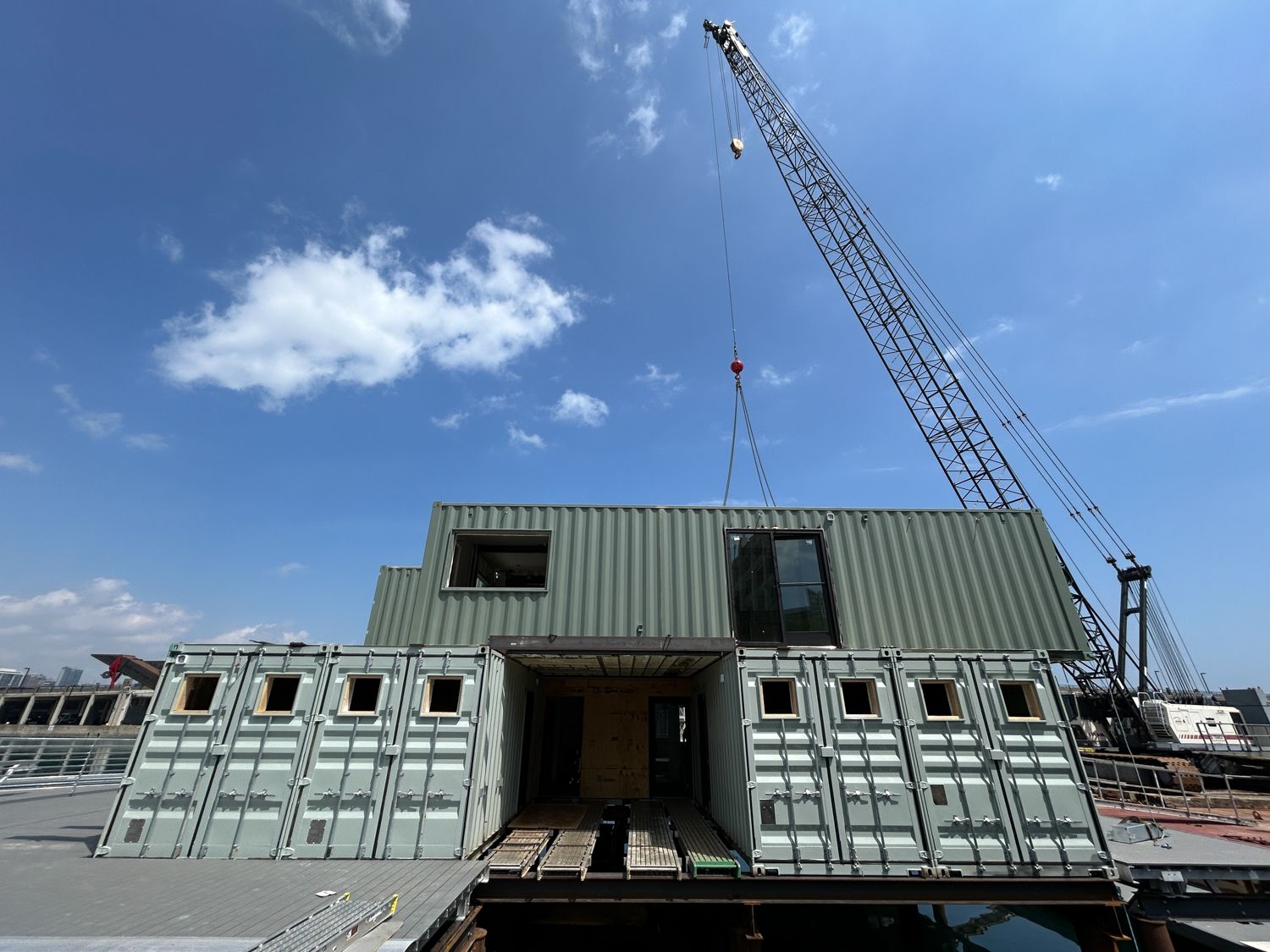 Navy Pier Marina amenity house assembly