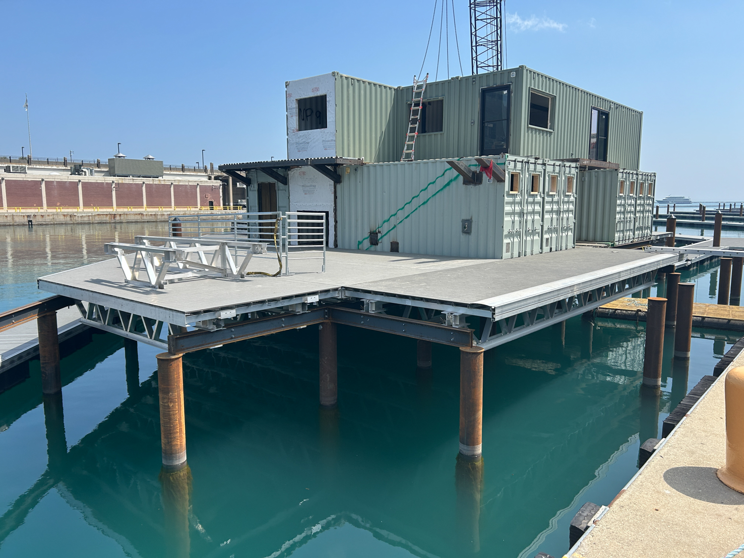 Navy Pier Marina amenity house assembly