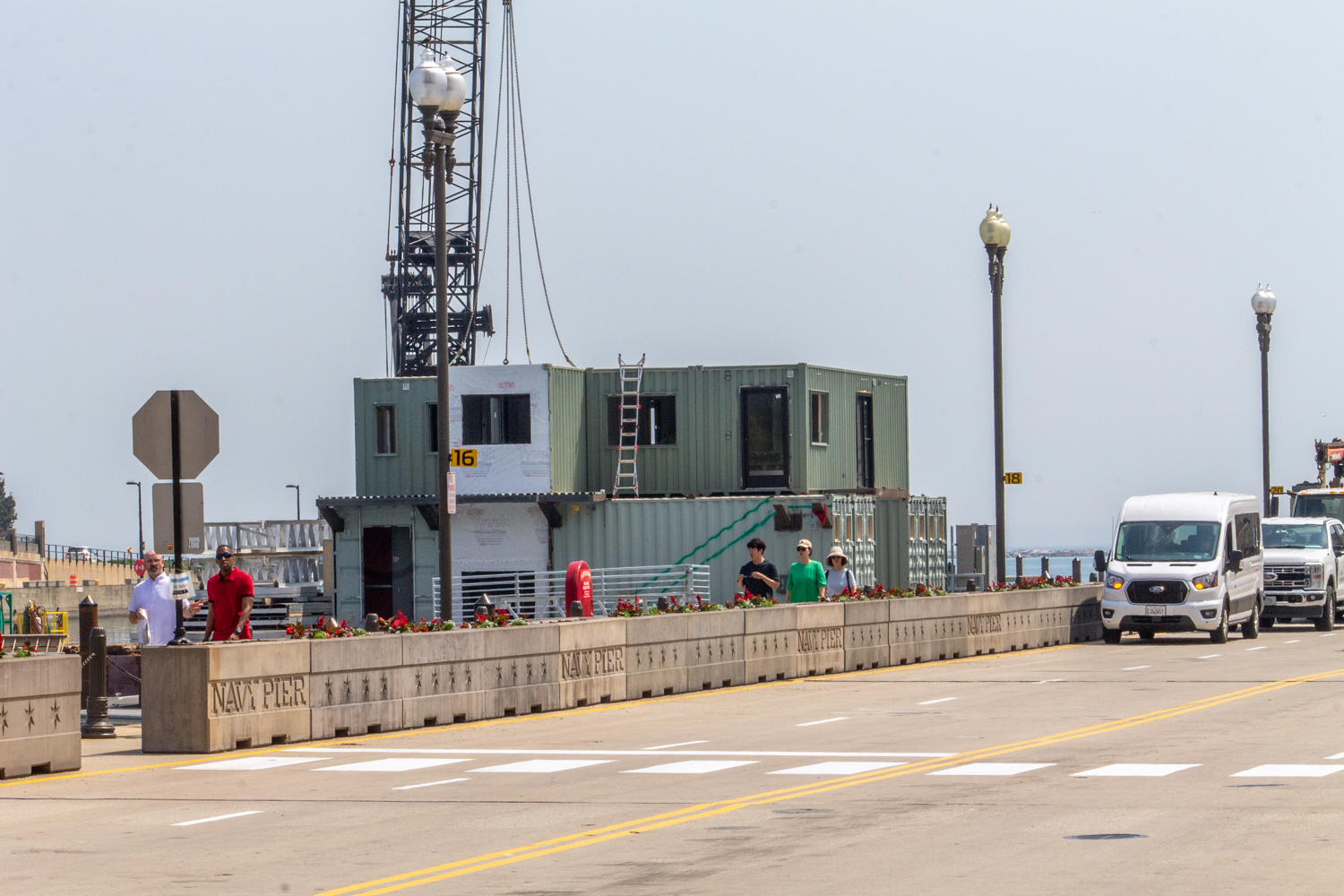 Navy Pier Marina amenity house assembly