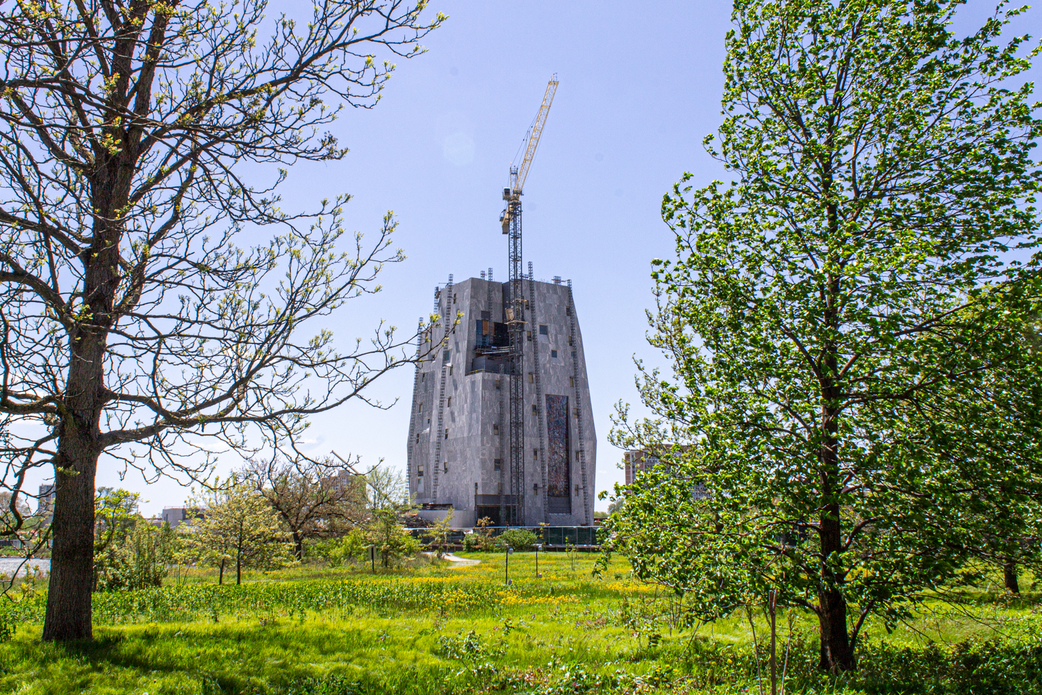 Obama Presidential Center Museum Tower May 2025 construction update