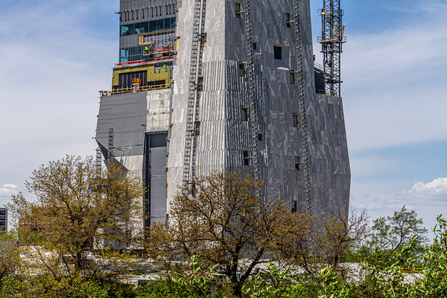 Obama Presidential Center Museum Tower May 2025 construction update