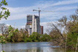 Obama Presidential Center Museum Tower May 2025 construction update