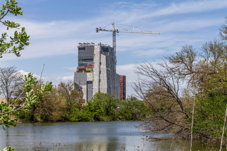 Obama Presidential Center Museum Tower May 2025 construction update