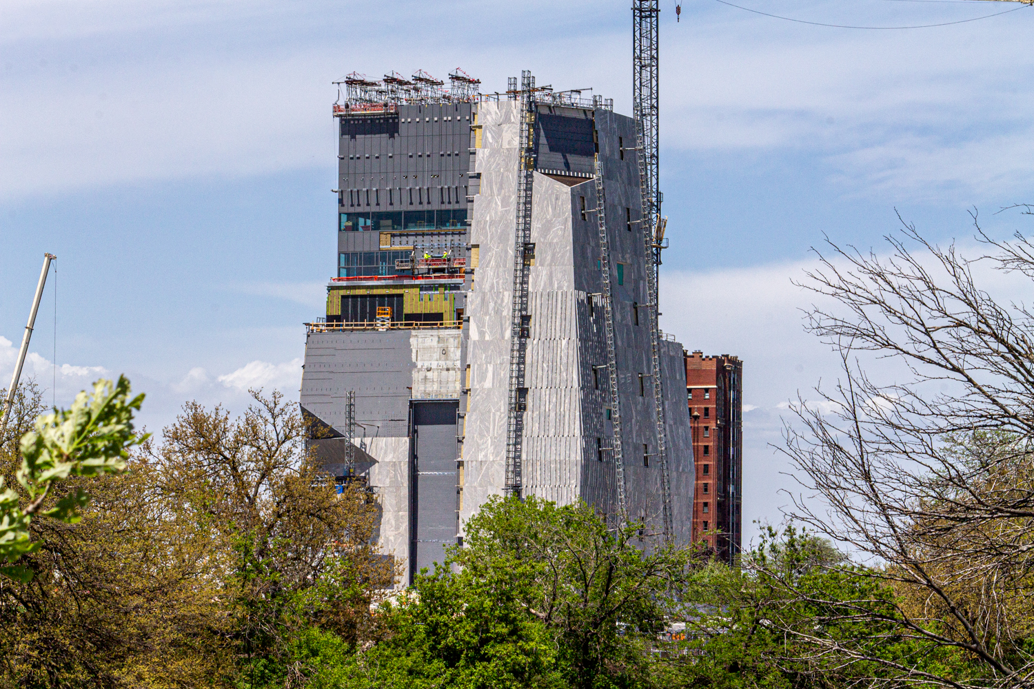 Obama Presidential Center Museum Tower May 2025 construction update