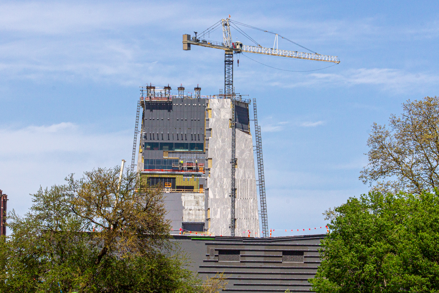 Obama Presidential Center Museum Tower May 2025 construction update